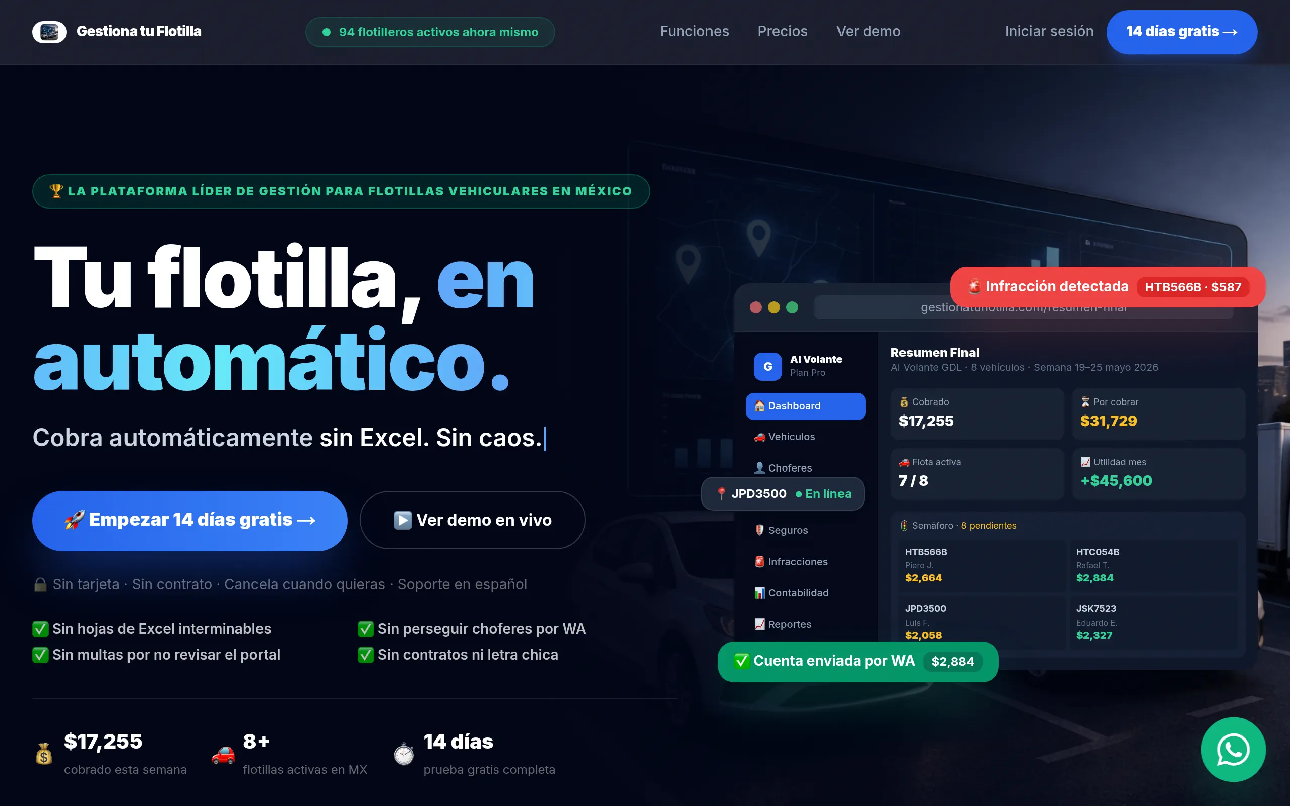 Gestiona tu Flotilla
